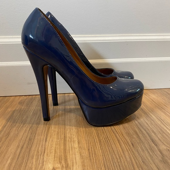 Blue Aldo pumps, only worn once! - Picture 2 of 4